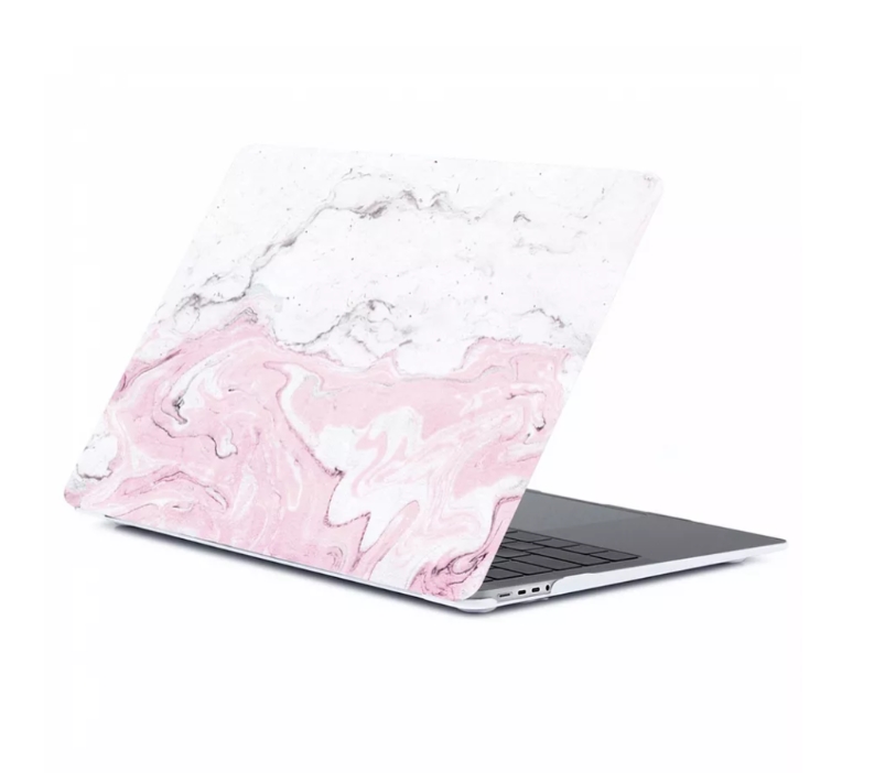

Чехол Gurdini для MacBook Pro 14 (M1) 2021 розовый мрамор (Стиль 17)