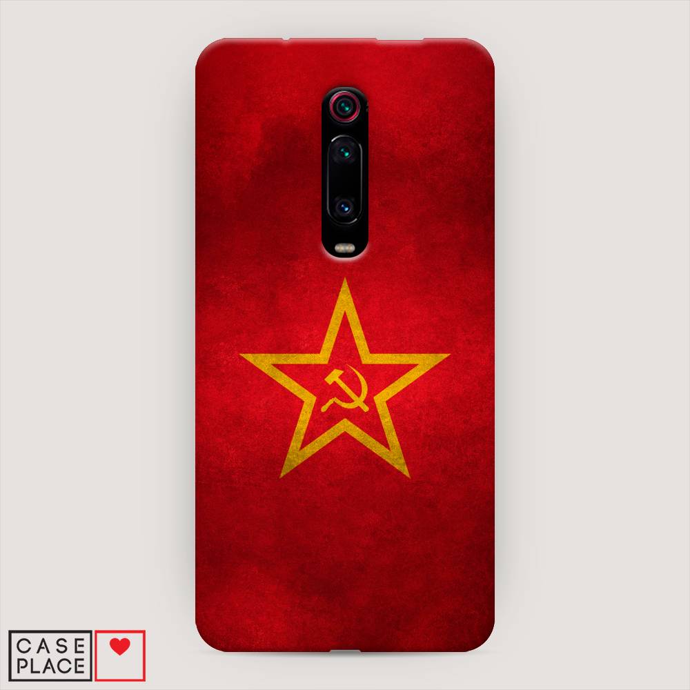 

Пластиковый чехол "Красное знамя" на Xiaomi Mi 9T, 35720-4