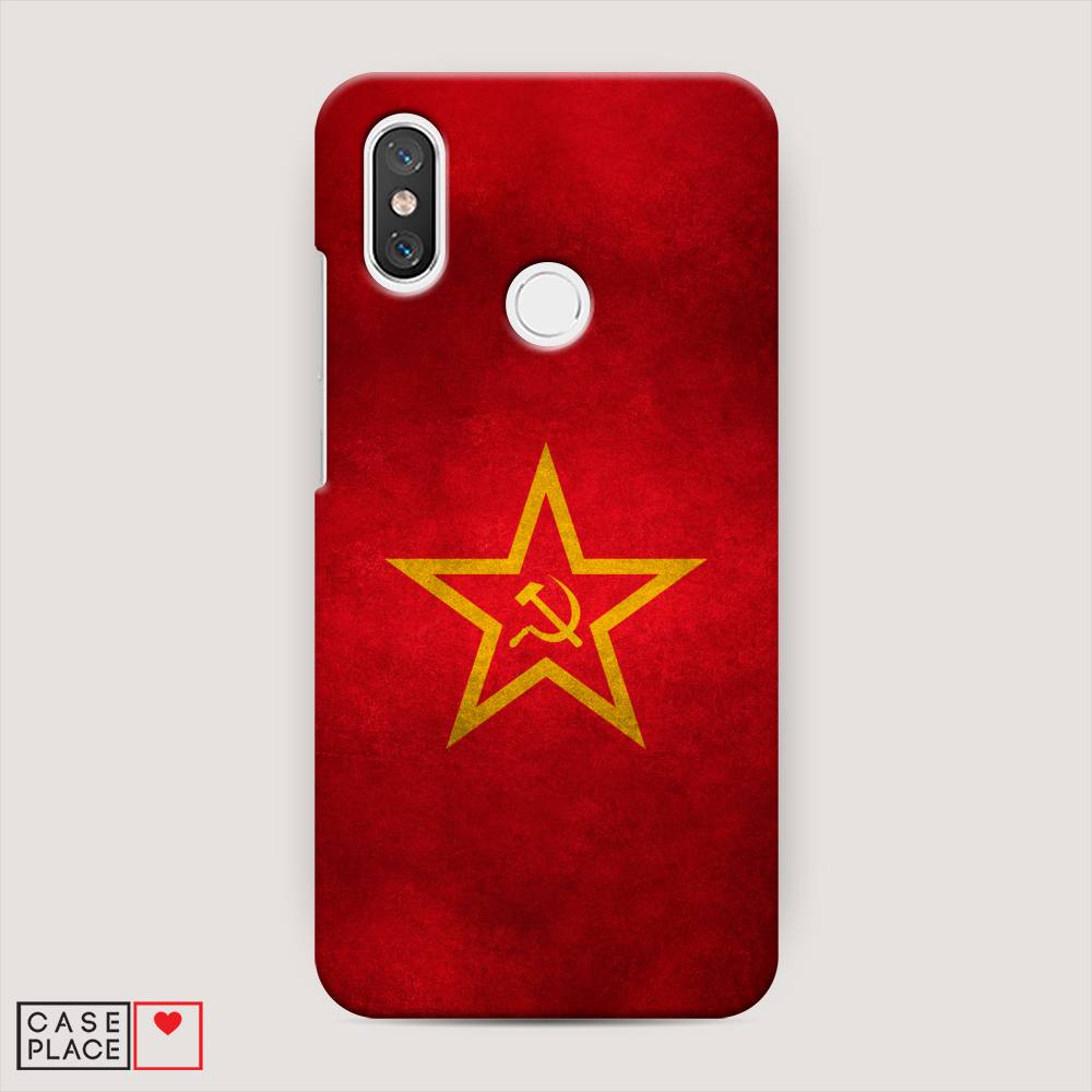 

Пластиковый чехол "Красное знамя" на Xiaomi Mi 8, 33520-4