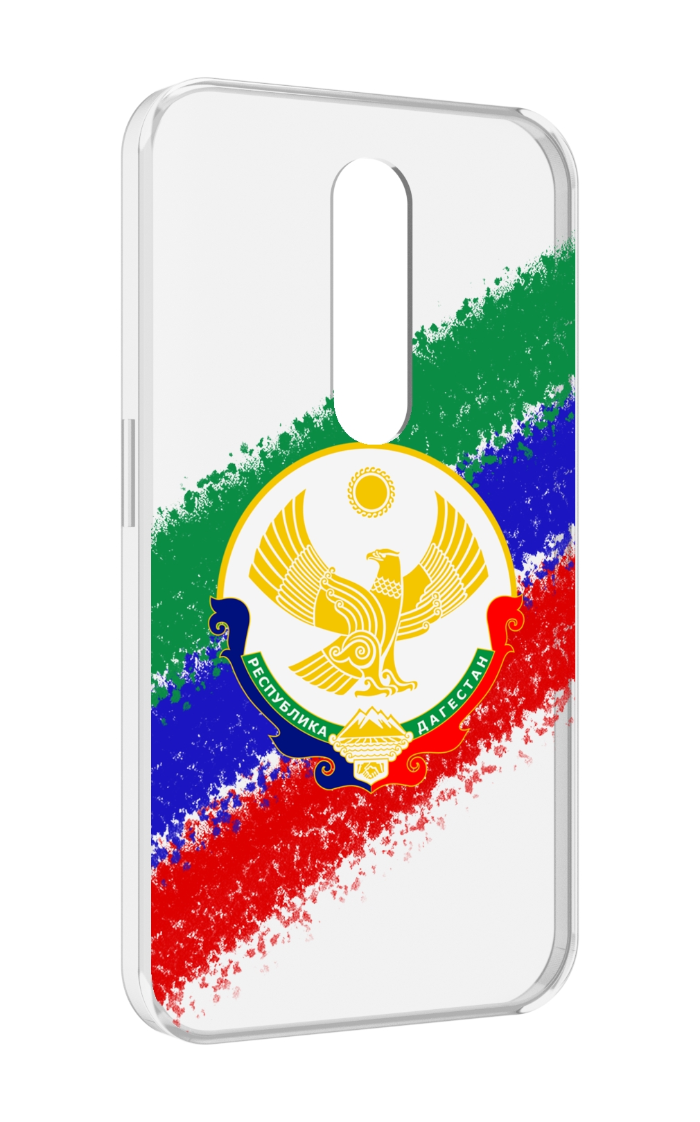 

Чехол MyPads герб флаг Дагестана для Motorola Moto X Force (XT1585 / XT1581), Прозрачный, Tocco