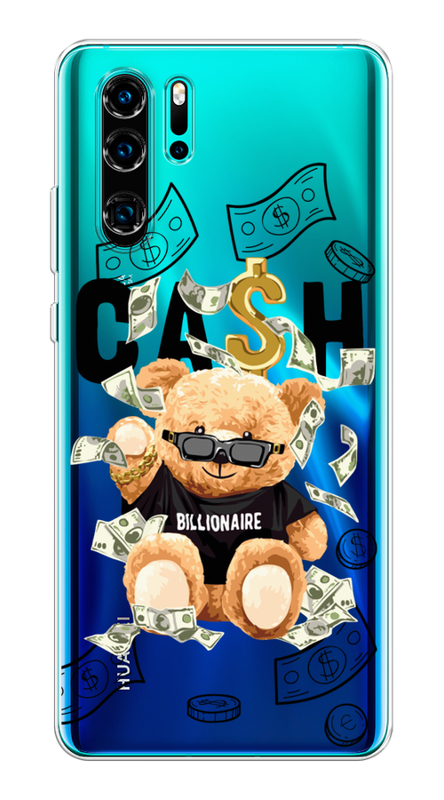 

Чехол на Huawei P30 Pro "Big cash", Черный;серый;бежевый, 67650-6