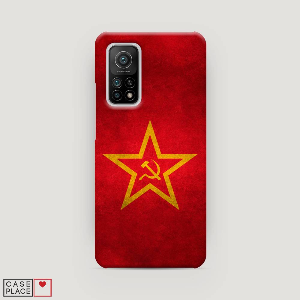

Пластиковый чехол "Красное знамя" на Xiaomi Mi 10T Pro, 37720-4