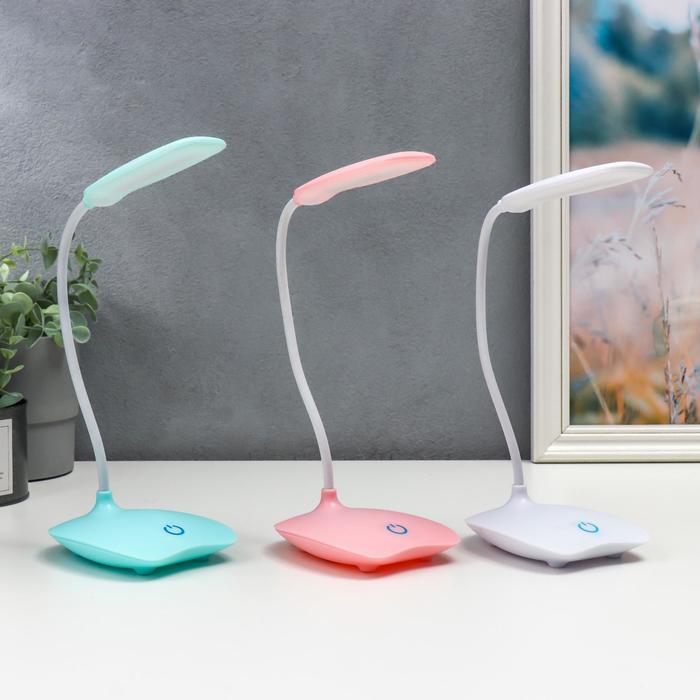 

Лампа настольная "Симпл" LED 5Вт USB МИКС 16х16х38 см.