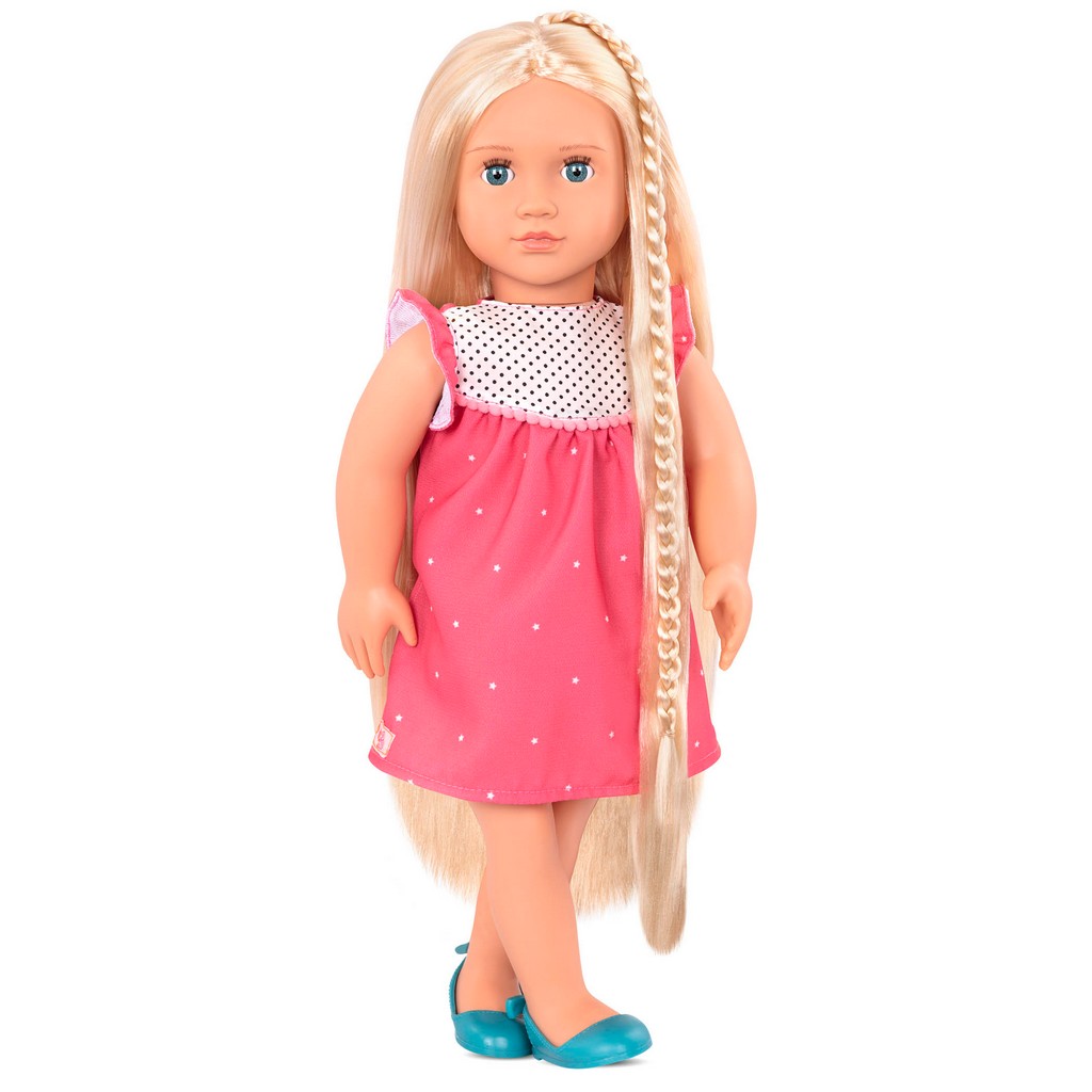 Кукла Our Generation 46 см. Хейли с растущими волосами; блондинка OG31246 кукла gratwest в выходном платье с золотистыми волосами в пакете 29 см