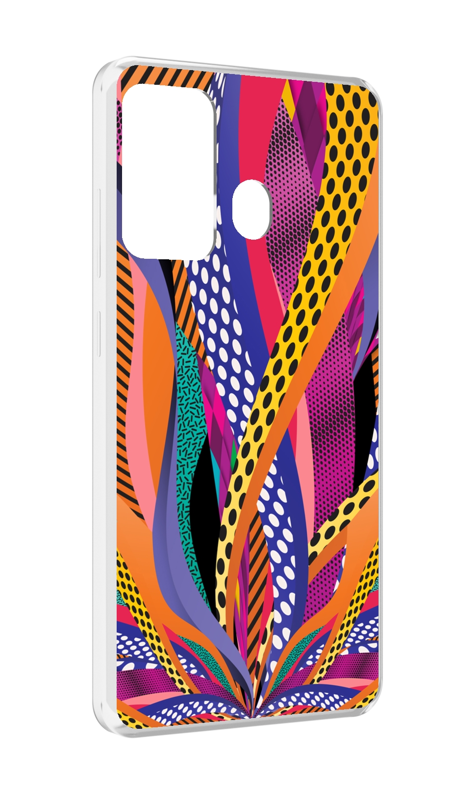 

Чехол MyPads разноцветные щупальца для ITEL A27 / ITEL P17, Прозрачный, Tocco