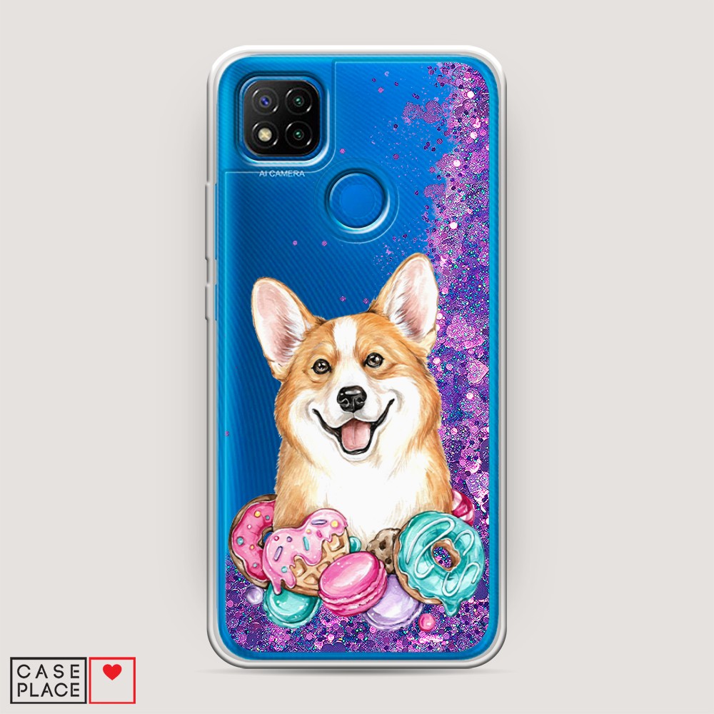

Чехол Awog на Xiaomi Redmi 9C "Корги и сладости", Разноцветный, 39092-1