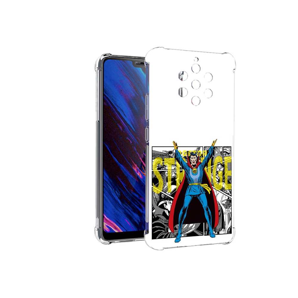 Чехол MyPads Tocco для Nokia 9 доктор стренж комикс (PT125567.95.334)