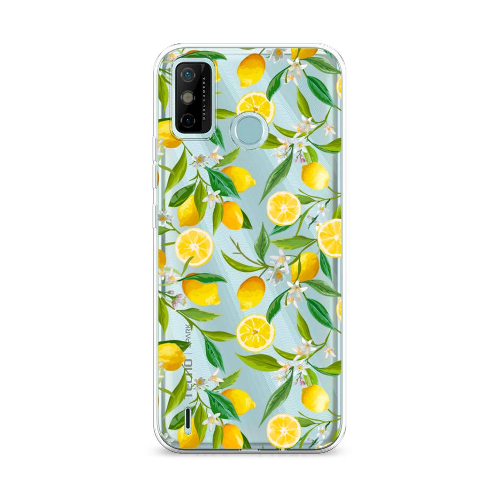 

Чехол Awog на Tecno Spark 6 GO "Сочные лимоны", Разноцветный, 300250-10
