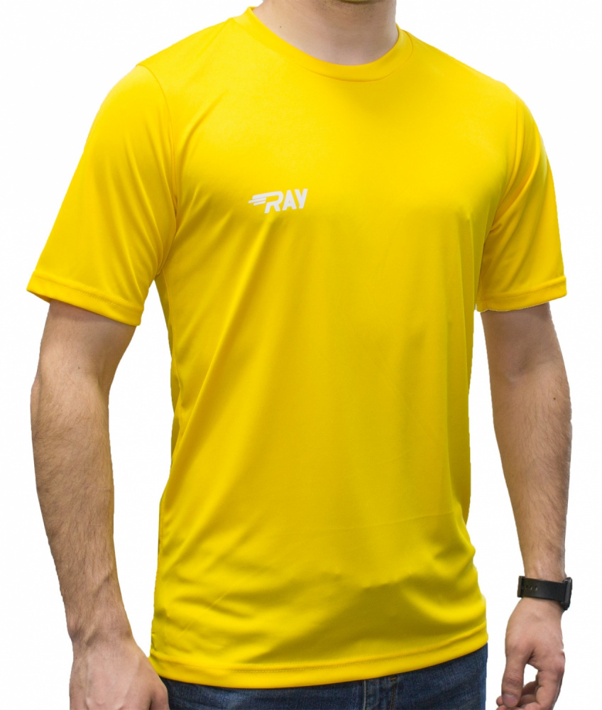 

Футболка мужская RAY 845M-9 желтая 58 RU, Желтый, 845M-9
