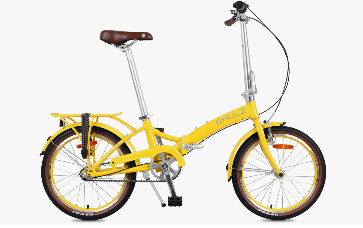 Складной велосипед Shulz Goa Coaster жёлтый