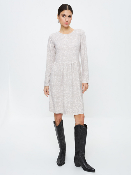

Платье женское ZARINA 3122009509 бежевое XS, Бежевый, 3122009509