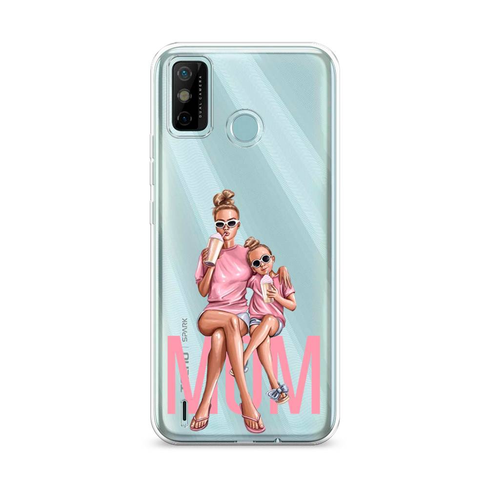 

Чехол Awog на Tecno Spark 6 GO "Lovely mom", Разноцветный, 300250-7