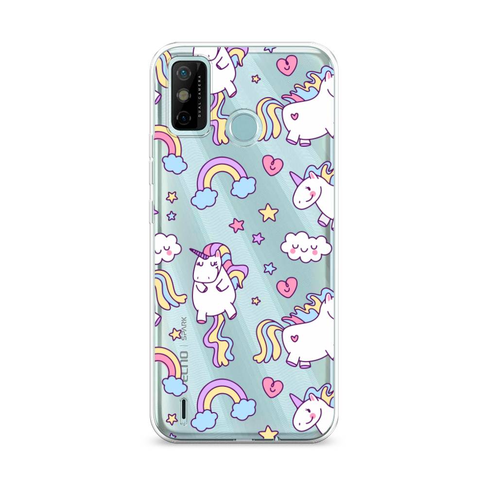 

Чехол Awog "Sweet unicorns dreams" для Tecno Spark 6 GO