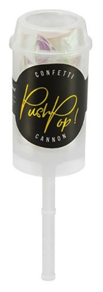 

Конфетти PartyDeco Push pop радужное