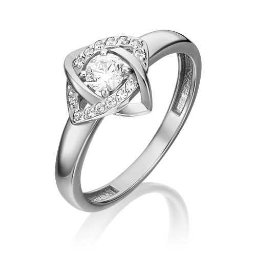 

Кольцо из золота р.18,5 PLATINA jewelry 01-5304-00-401-1120, фианит, 01-5304-00-401-1120