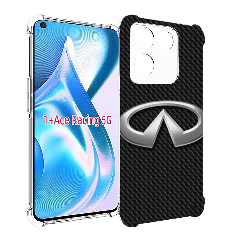 

Чехол Mypads Infiniti 2 Мужской Для Oneplus Ace Racing, Прозрачный, Tocco