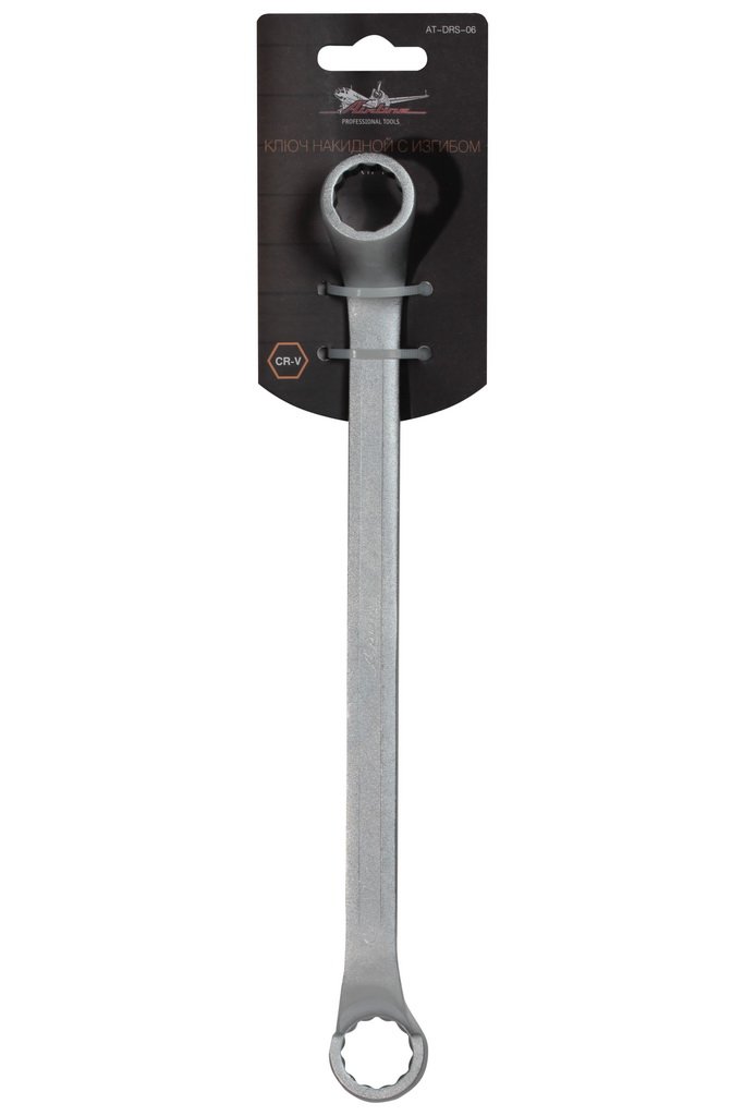 Ключ накидной с изгибом 16х17мм AIRLINE AT-DRS-06