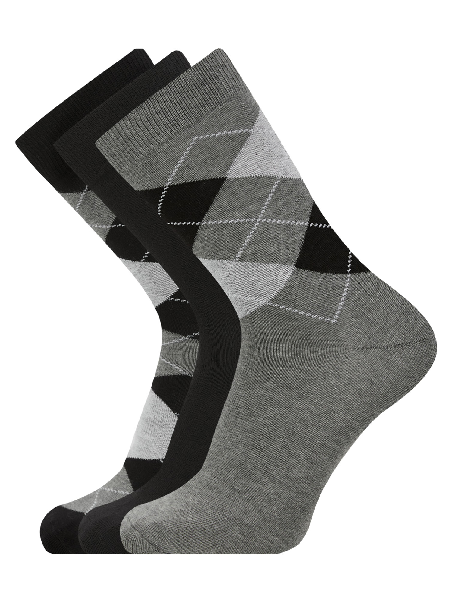 Комплект носков мужских oodji 7B233001T3 разноцветных 40-43