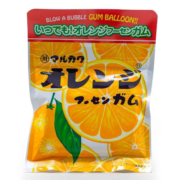 

Marukawa orange резинка жевательная, апельсин, шарики, 47 гр