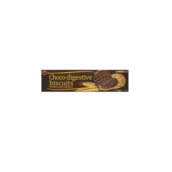 фото Choco digestive biscuits печенье покрытое слоем шоколада, 98 гр bourbon