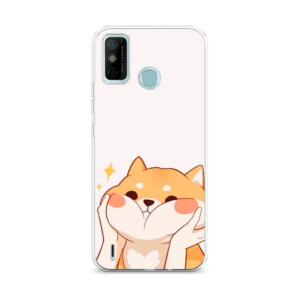 

Чехол Awog на Tecno Spark 6 GO "Сладкий песик", Разноцветный, 300250-1
