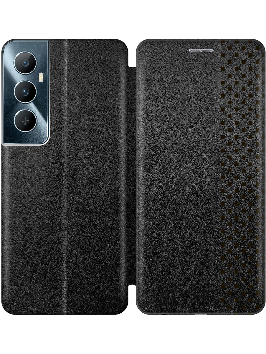 

Чехол-книжка на Realme C65 с принтом "Шах и мат" черный, Черный;серый, 783983831