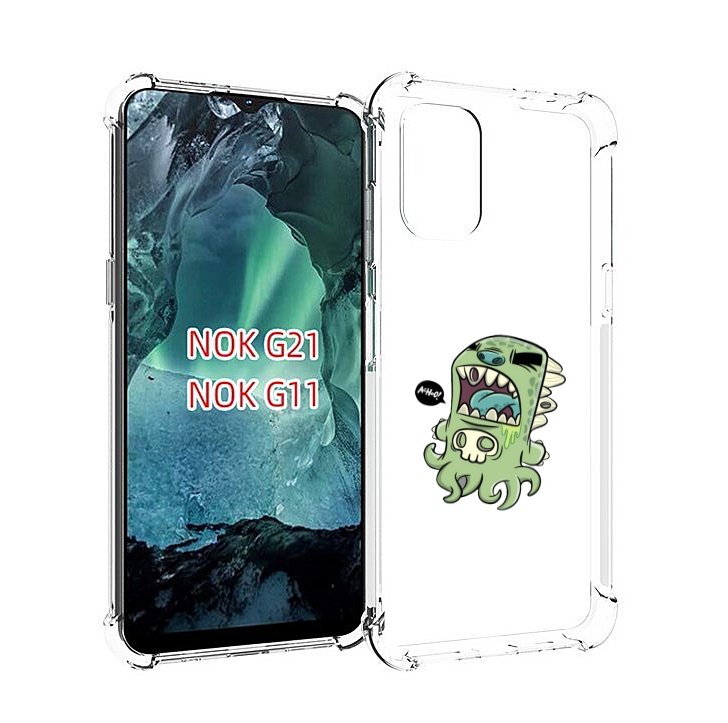 

Чехол MyPads crop для Nokia G11 / G21, Прозрачный, Tocco
