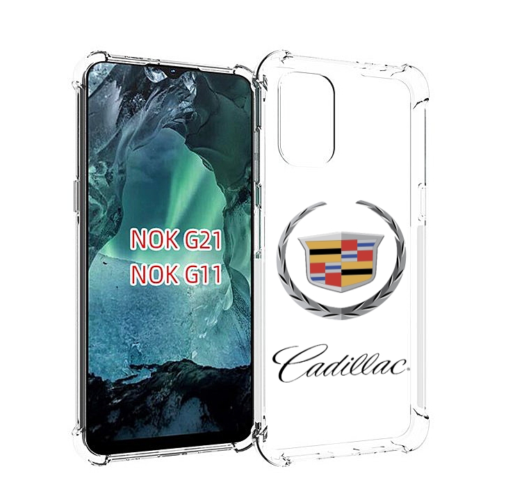 

Чехол Mypads Cadillac 4 Мужской Для Nokia G11/G21, Прозрачный, Tocco