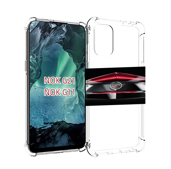 

Чехол Mypads Cadillac 3 Мужской Для Nokia G11/G21, Прозрачный, Tocco