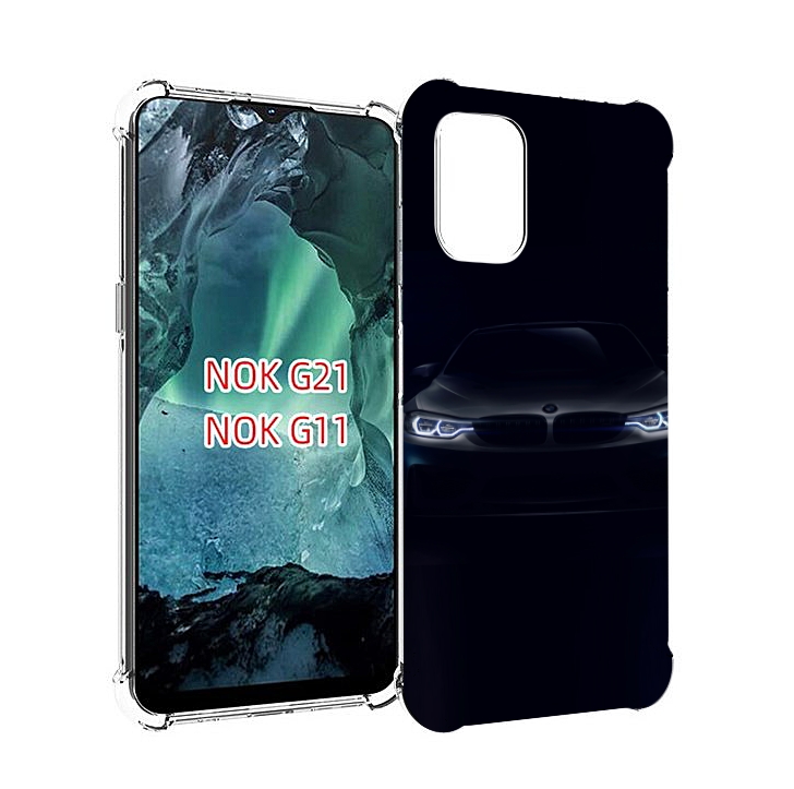

Чехол Mypads Bmw 1 Мужской Для Nokia G11/G21, Прозрачный, Tocco