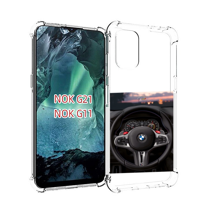 

Чехол Mypads Bmw 4 Мужской Для Nokia G11/G21, Прозрачный, Tocco