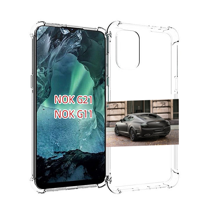 

Чехол Mypads Bentley 1 Мужской Для Nokia G11/G21, Прозрачный, Tocco