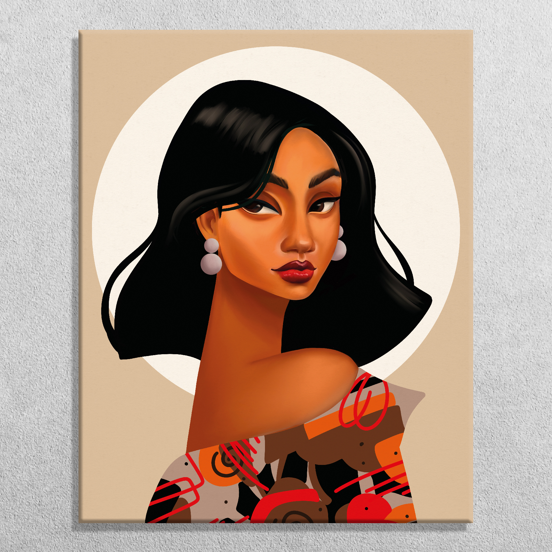 

Картина на холсте Postermarket Мулатка, 40х50 см, CT3-247