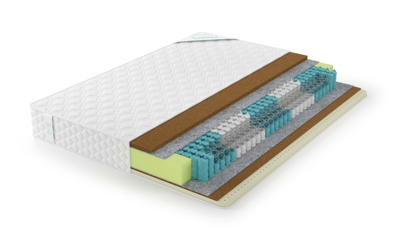 

Матрас Lonax Cocos Medium TFK 5 Zone 90х190, Cocos Medium TFK 5 Zone