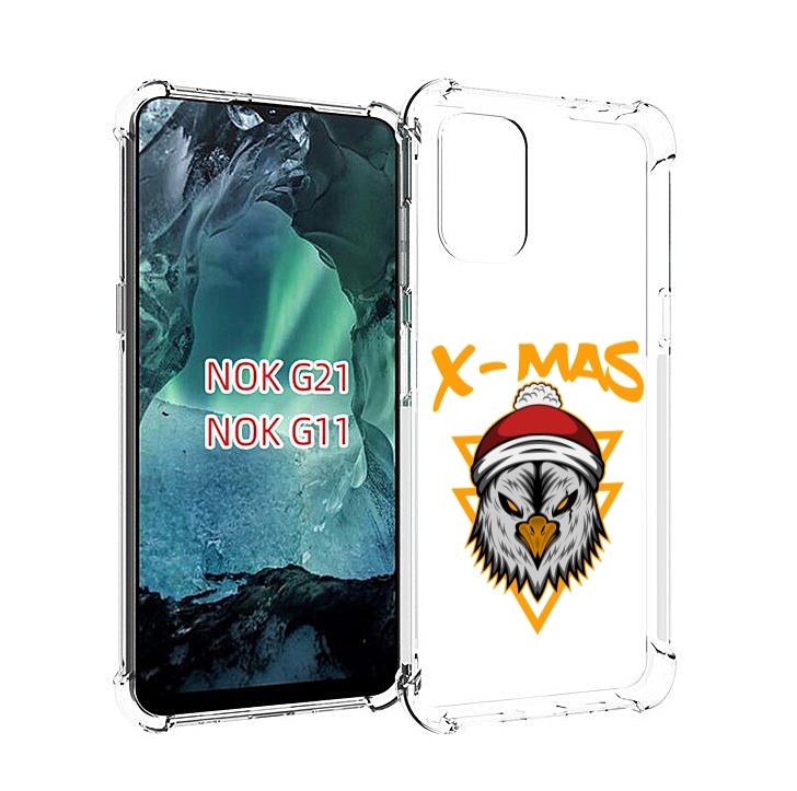 

Чехол Mypads Xmax Для Nokia G11/G21, Прозрачный, Tocco