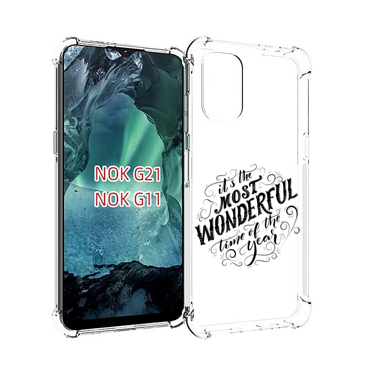 

Чехол Mypads Wonderful Для Nokia G11/G21, Прозрачный, Tocco