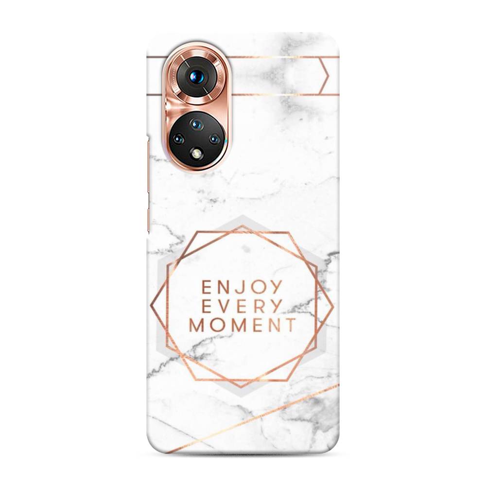 

Чехол Awog "Enjoy every moment мрамор" для Honor 50, 6105420-5