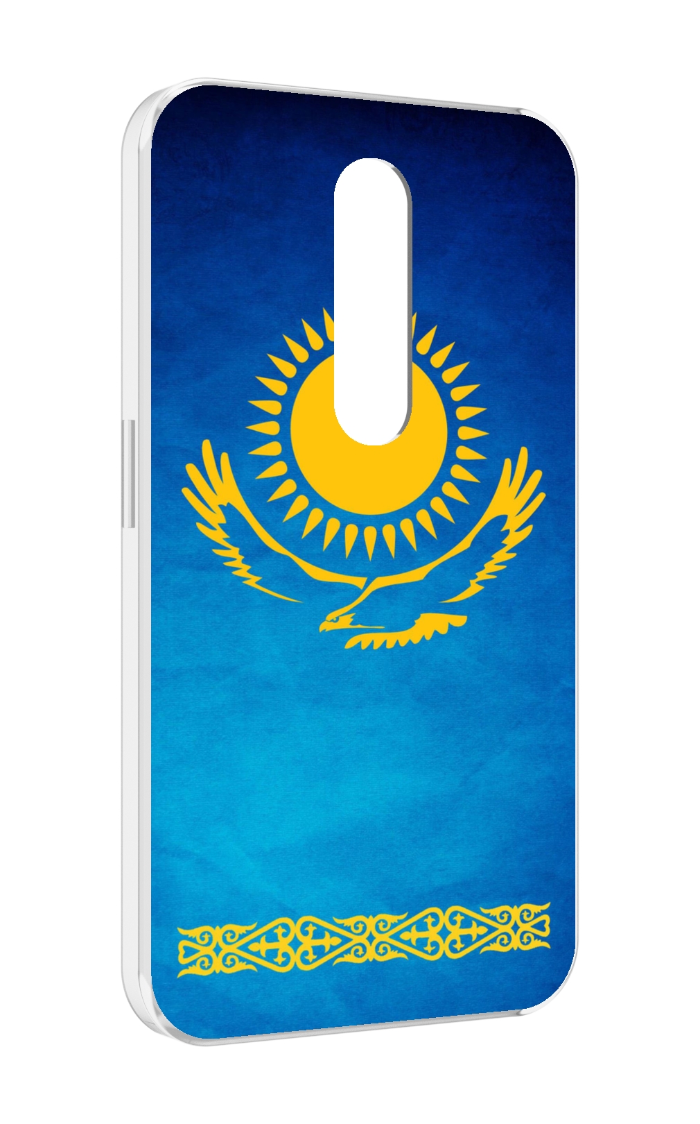 

Чехол MyPads герб и флаг казахстана для Motorola Moto X Force (XT1585 / XT1581), Прозрачный, Tocco