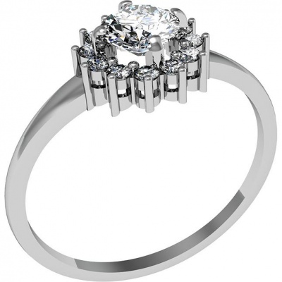 

Кольцо из серебра р. , ПРИВОЛЖСКИЙ ЮВЕЛИР 271803-FA11, фианит, 271803-FA11