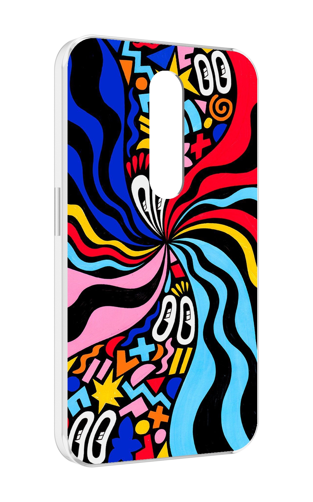 

Чехол MyPads волнистая-абстракция для Motorola Moto X Force (XT1585 / XT1581), Прозрачный, Tocco