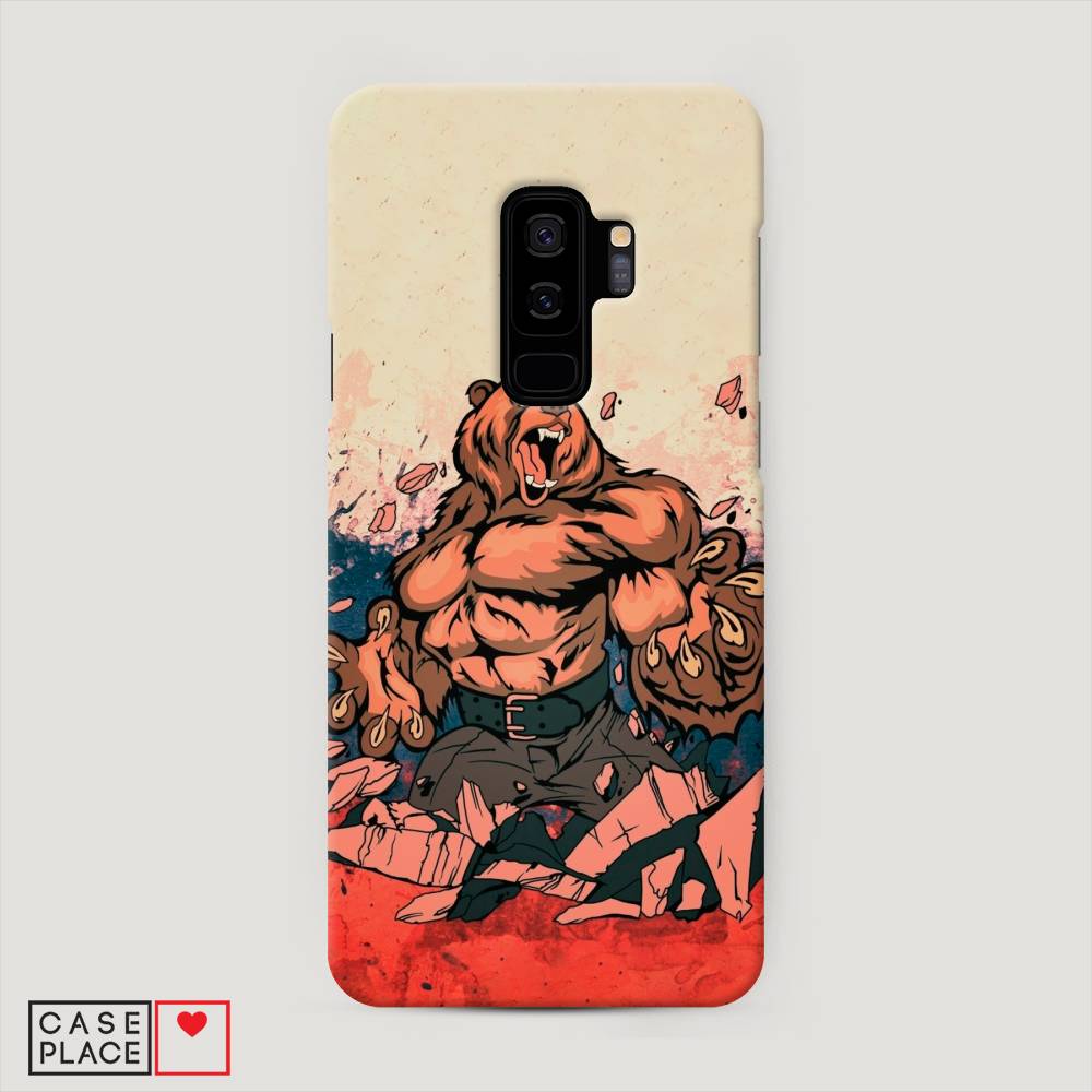 

Чехол Awog "Медведь с флагом РФ" для Samsung Galaxy S9 +, 25820-1
