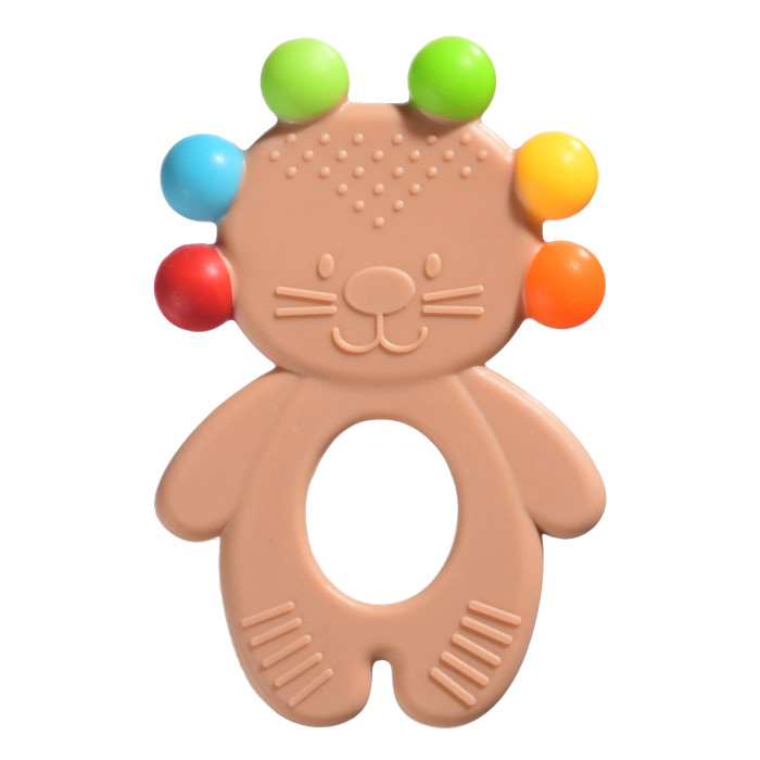 

Прорезыватель, Uviton, 0627, Baby Lion Кофейный, Бежевый, 0627