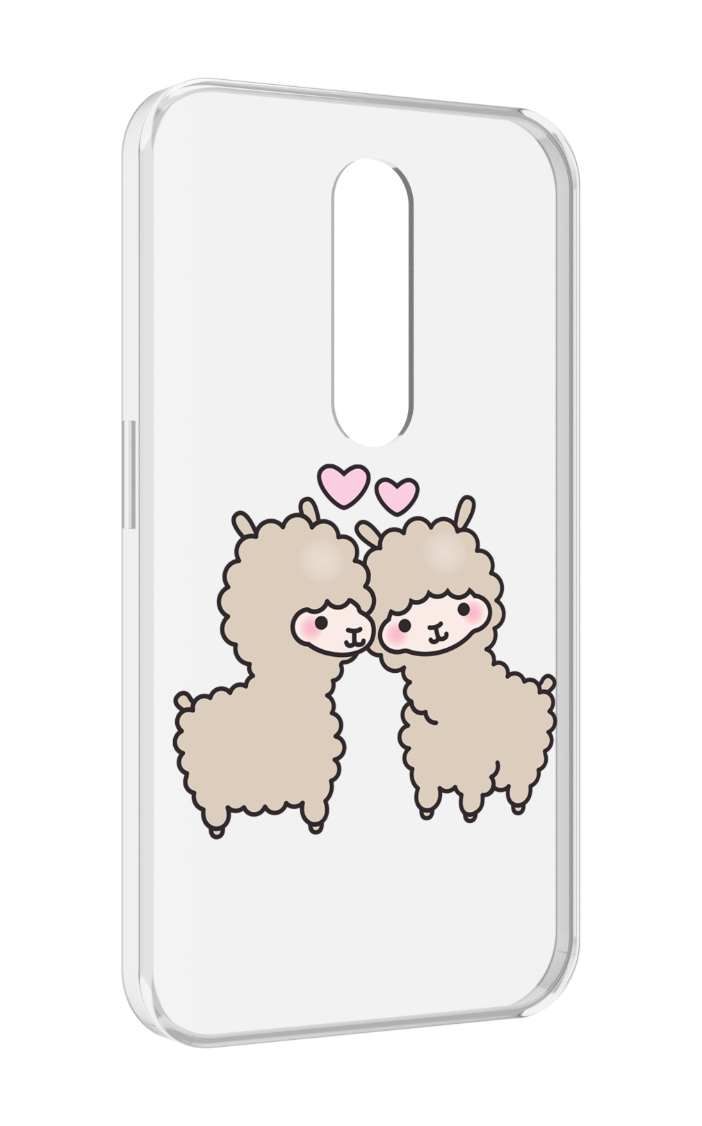 

Чехол MyPads влюбленные-барашки для Motorola Moto X Force (XT1585 / XT1581), Прозрачный, Tocco