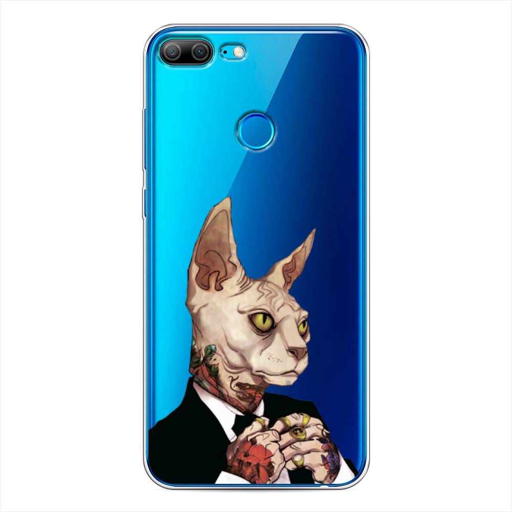 

Чехол Awog на Honor 9 Lite "Татуированный сфинкс", Разноцветный, 64250-7