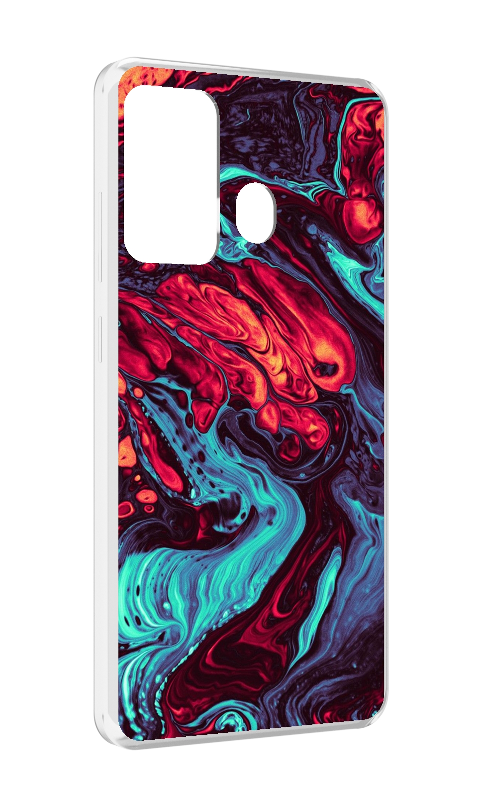 

Чехол MyPads разбавленная краска для ITEL A27 / ITEL P17, Прозрачный, Tocco