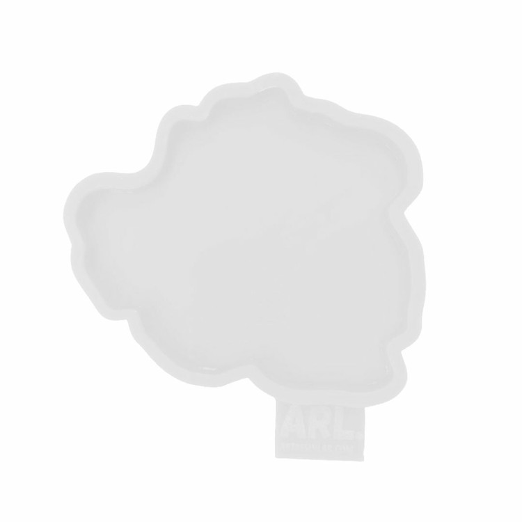

Глянцевый силиконовый молд Срез камня (white), Art Resin LAB MLD0036
