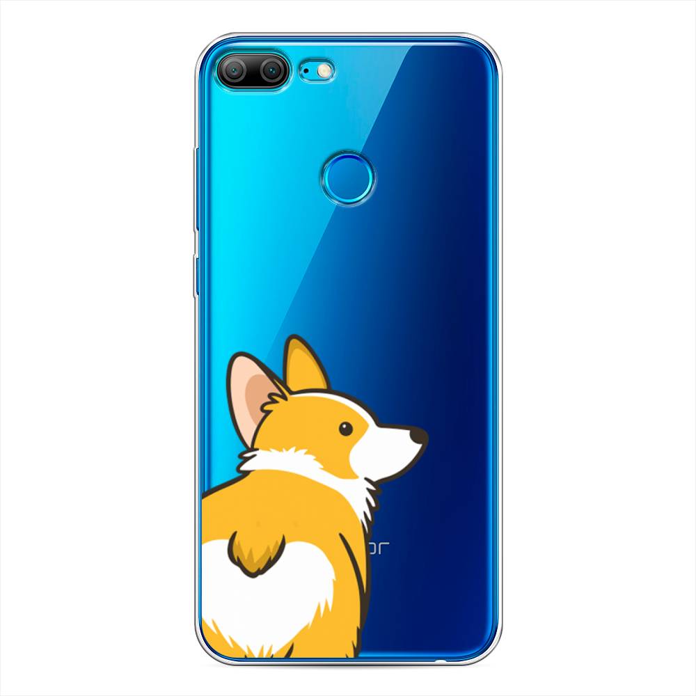 

Чехол Awog на Honor 9 Lite "Корги следуй за мной", Разноцветный, 64250-2