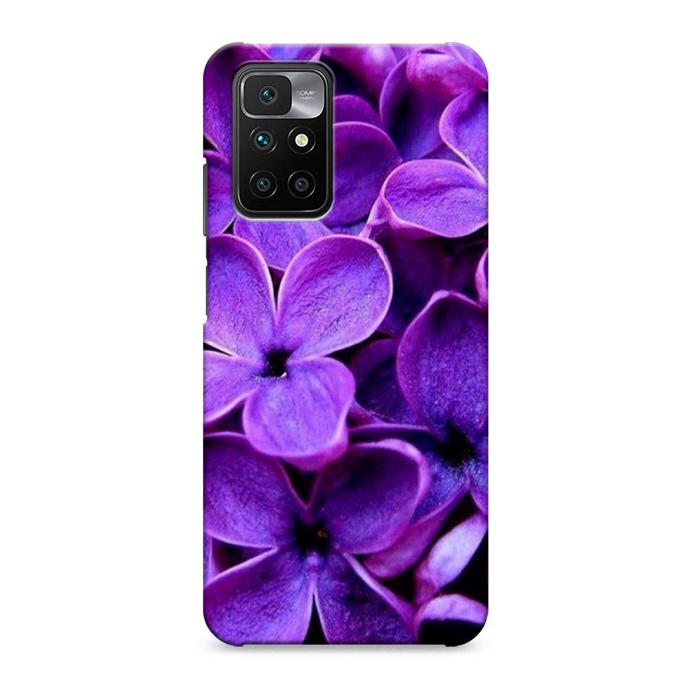 

Пластиковый чехол "Сирень крупная" на Xiaomi Redmi 10, 311320-6