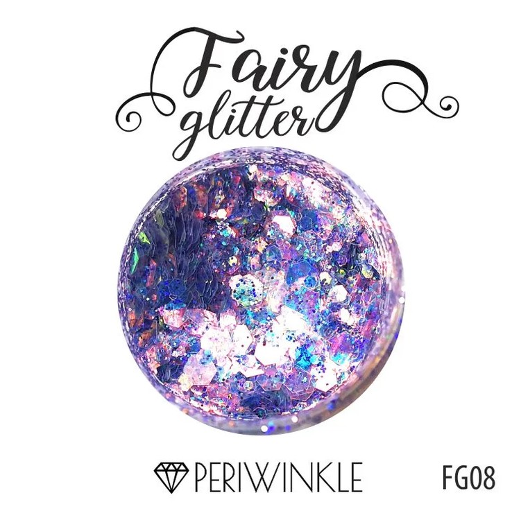 

Глиттер серии FairyGlitter, Periwinkle, 15 г FGL-008