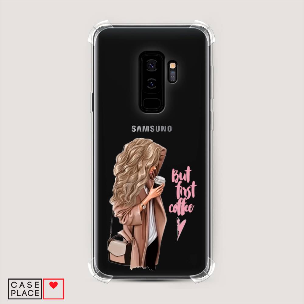 

Чехол Awog "Девушка с кофе" для Samsung Galaxy S9 +